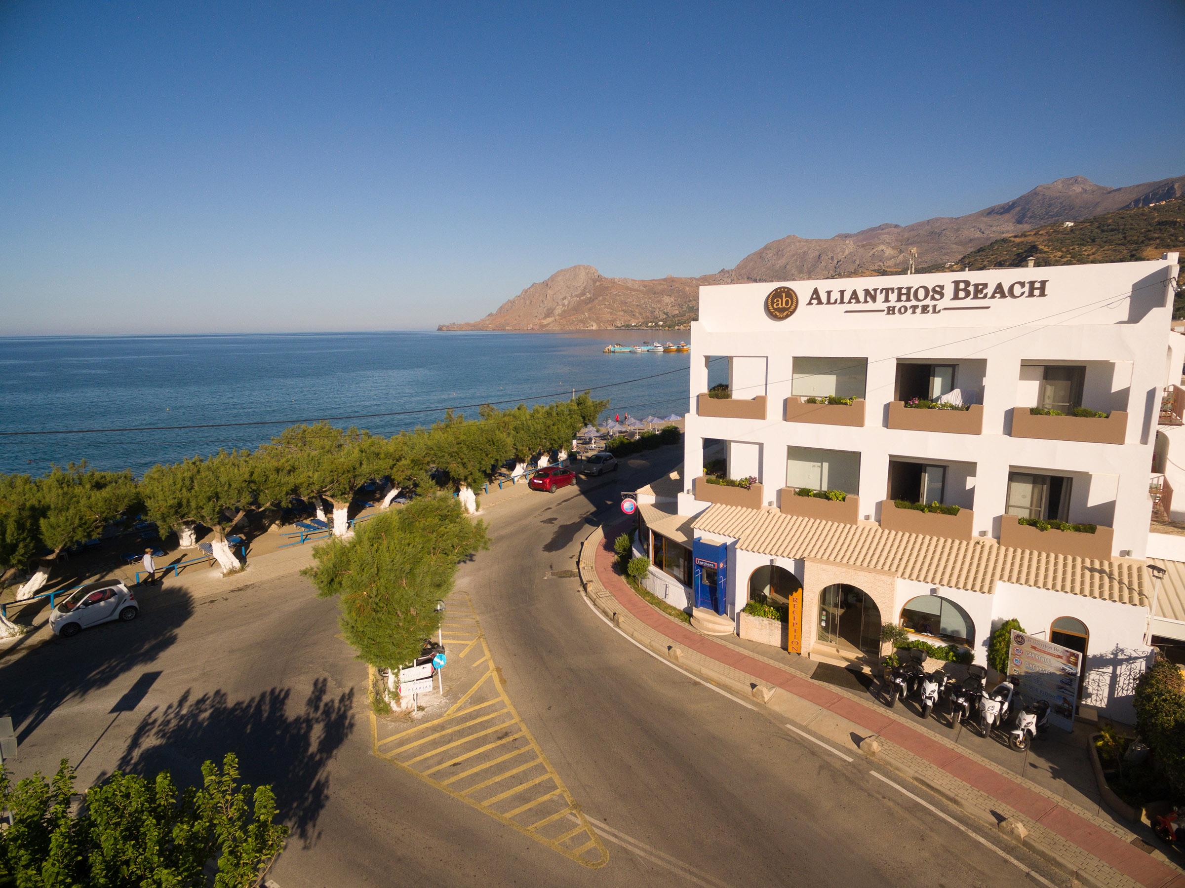 Alianthos Beach Hotel Plakias Exterior foto