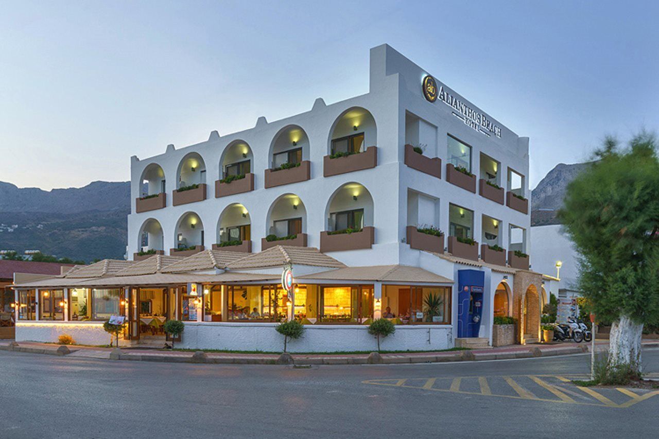 Alianthos Beach Hotel Plakias Exterior foto